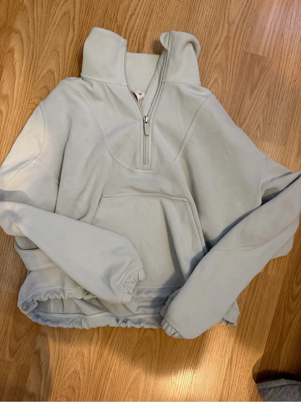 Lululemon Brushed Softstreme Ribbed Half Zip